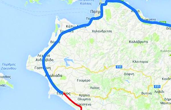 Σύμφωνα με πληροφορίες του Γιάννη Λαμπρόπουλου: Σπάζει σε 8 εργολαβίες το Πάτρα - Πύργος!!!