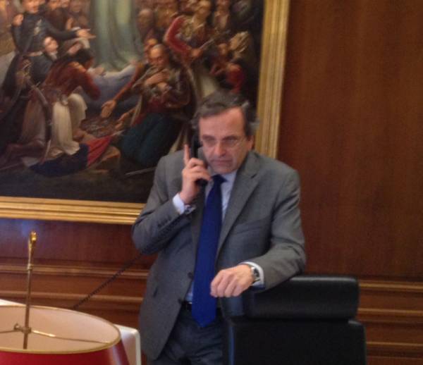 Τηλεφώνημα Σαμαρά  για Ριζόμυλος - Καλαμάτα