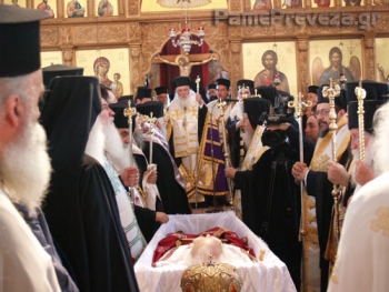 Η Πρέβεζα αποχαιρέτησε το μακαριστό Μητροπολίτη Μελέτιο παρουσία αρκετών Μεσσηνίων (βίντεο)