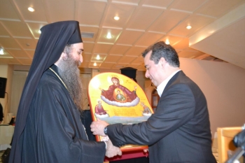 Η Μητρόπολη Τριφυλίας τίμησε τον Αχ. Κωνσταντακόπουλο για την προσφορά καθημερινού γεύματος σε 50 απόρους