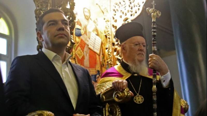 Ιστορική επίσκεψη του Αλέξη Τσίπρα στη Θεολογική Σχολή της Χάλκης (Βίντεο)