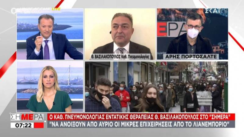 Βασιλακόπουλος για Πάσχα: Θα ανοίξουν οι μετακινήσεις από νομό σε νομό