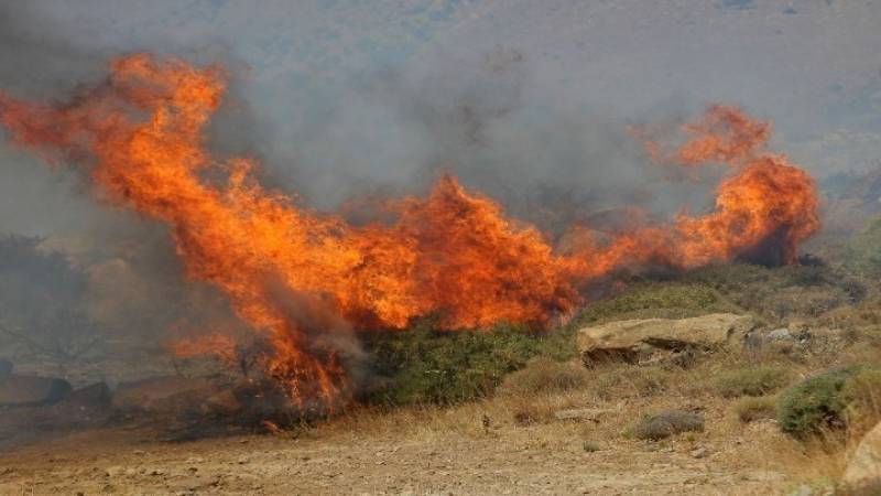 Πολύ υψηλός κίνδυνος πυρκαγιάς τον Δεκαπενταύγουστο σε πολλές περιοχές της χώρας