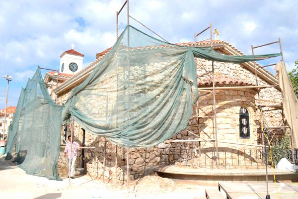 Το Ιδρυμα Κωνσταντακόπουλου ανακαινίζει ναό στους Γαργαλιάνους 