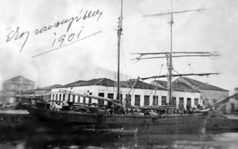 Το λιμάνι της Καλαμάτας στις αρχές του 20ού αιώνα