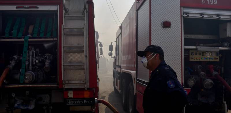 Εγνατία Οδός: Φωτιά σε εν κινήσει φορτηγό - Κλειστό το ρεύμα προς Κοζάνη