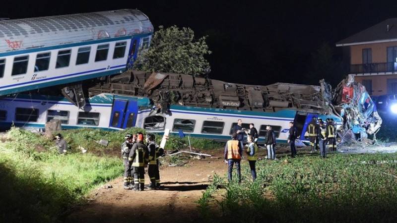 Δύο νεκροί από σύγκρουση τρένου με φορτηγό, στην Ιταλία