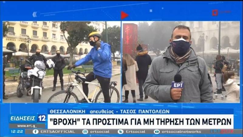 Εικόνες συνωστισμού και συστάσεις από την αστυνομία σε Αθήνα &amp; Θεσσαλονίκη (βίντεο)