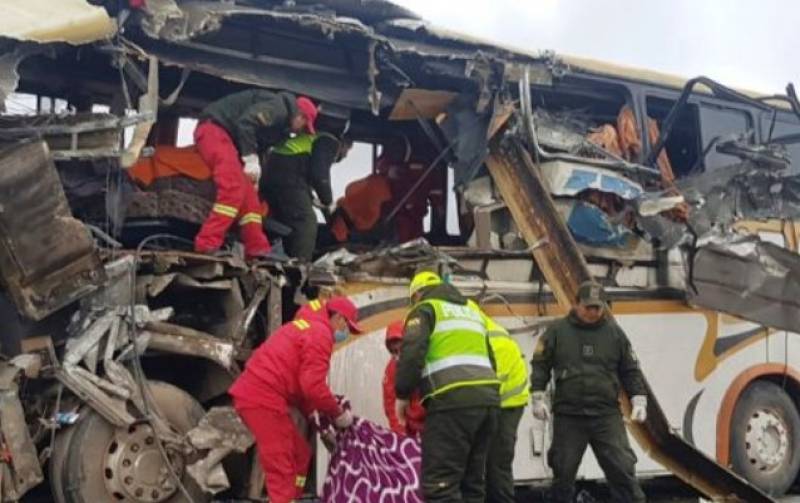 Βολιβία: 22 νεκροί από σύγκρουση δύο λεωφορείων