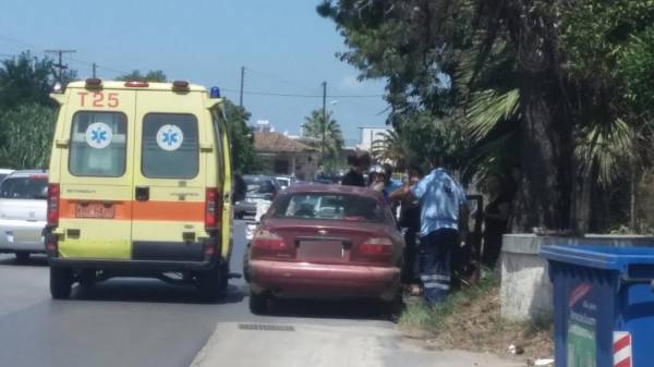 Τροχαίο με τραυματισμό δύο γυναικών στο Ασπρόχωμα