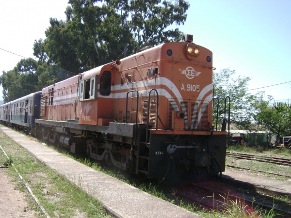 Το τουριστικό τρένο στην Τριφυλία (φωτογραφίες) 