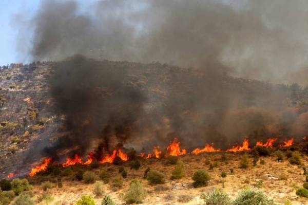 Και αύριο αυξημένος κίνδυνος εκδήλωσης πυρκαγιά στην Πελοπόννησο