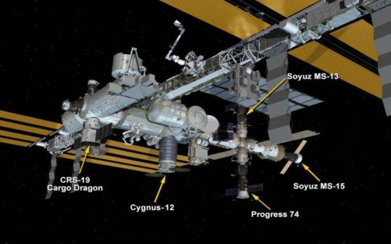 Συνωστισμός στον Διεθνή Διαστημικό Σταθμό: Πέντε σκάφη έχουν δέσει ταυτόχρονα (Φωτο)