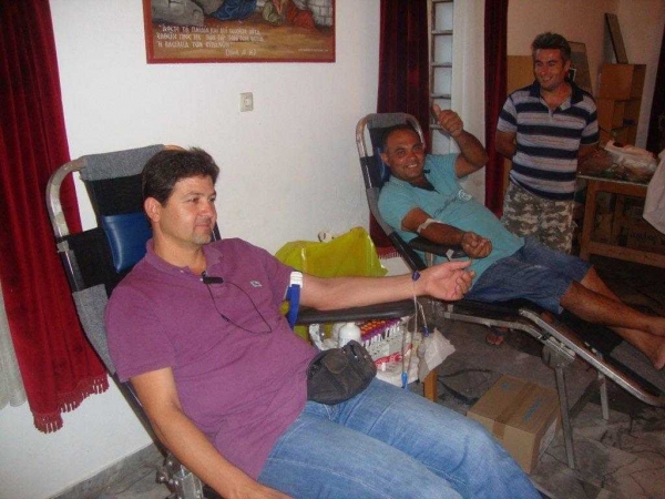 Εθελοντική αιμοδοσία στο Γεράκι Λακωνίας