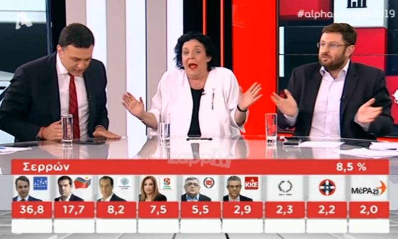 Εκλογές 2019: Επεισόδιο Ζαχαριάδη-Κικίλια σε τηλεοπτικό πάνελ (Βίντεο)