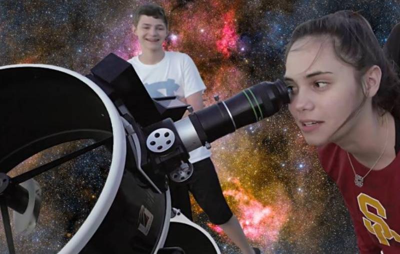 Βραδιά αστρονομικής παρατήρησης με τηλεσκόπια