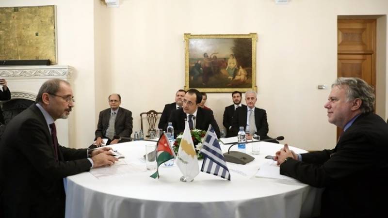Κατρούγκαλος: Ελλάδα, Κύπρος και Ιορδανία είναι δεσμευμένες να προάγουν την ειρήνη