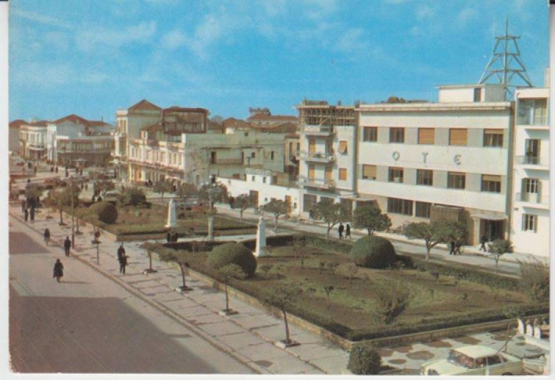 Η κεντρική πλατεία της Καλαμάτας τη δεκαετία του 1970