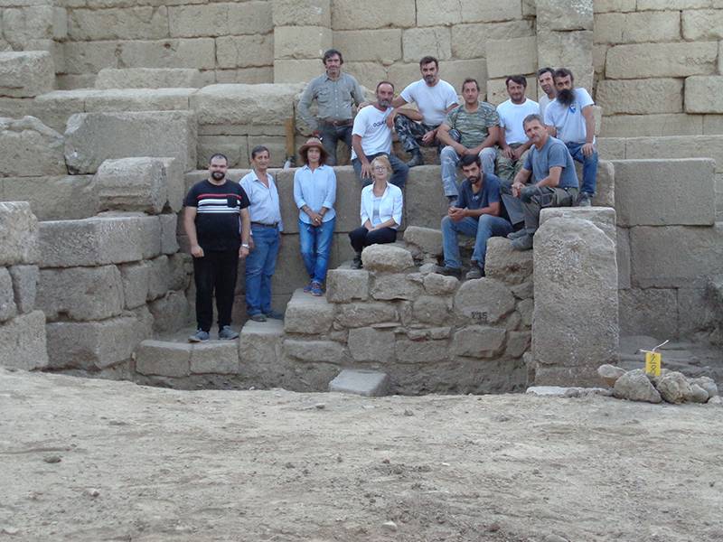 Αποκαλύφθηκε ένα ακόμη τμήμα του θεάτρου στην Αρχαία Θουρία