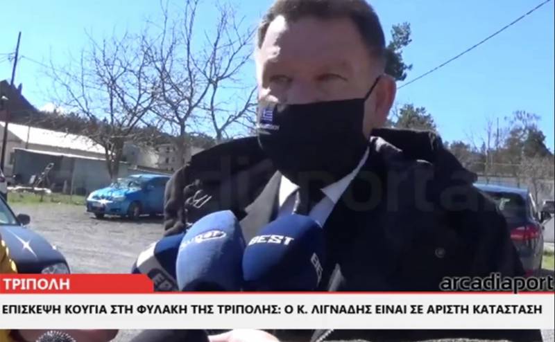 Κούγιας: Ο κ. Λιγνάδης είναι σε άριστη κατάσταση, ενημερώνεται και παρακολουθεί τηλεόραση (Βίντεο)