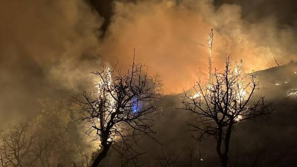Μεσσηνία: 80 στρέμματα έκαψε η πυρκαγιά στον Ταΰγετο (φωτογραφίες)