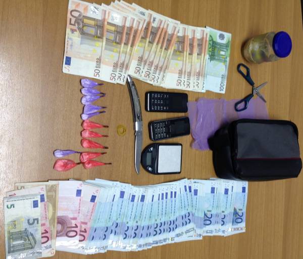 Σύλληψη 35χρονου στη Λακωνία με κοκαΐνη και 3.500 ευρώ