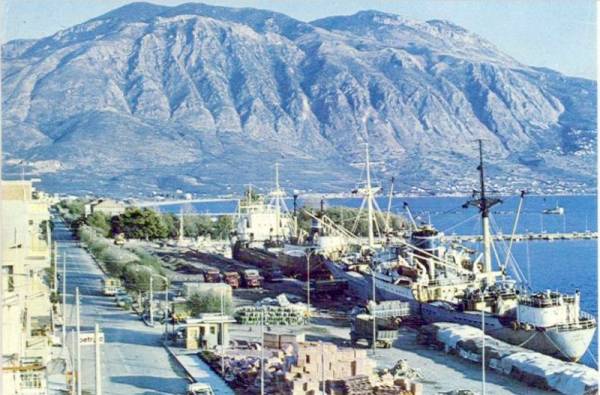 Το λιμάνι Καλαμάτας τη δεκαετία του 1980