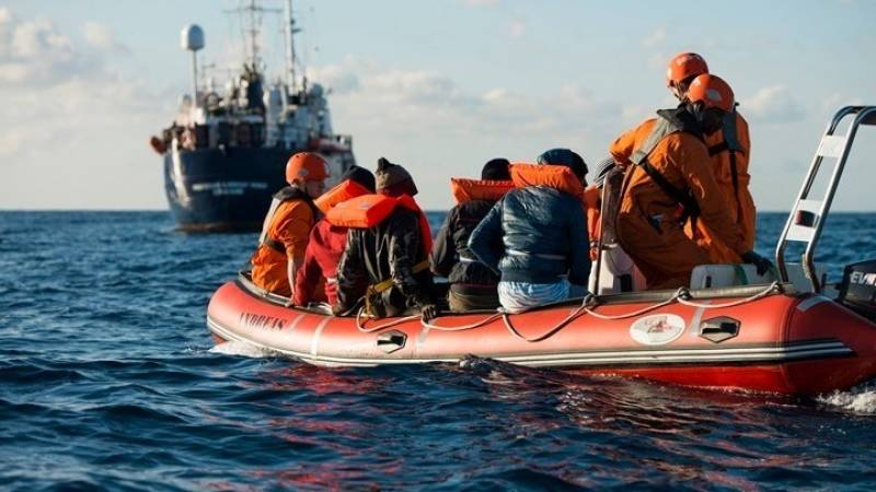 Επιχείρηση διάσωσης 151 μεταναστών και προσφύγων βορειοανατολικά της Αμοργού