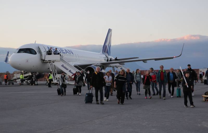 3.101 επιβάτες το πρώτο τρίμηνο από το αεροδρόμιο Καλαμάτας