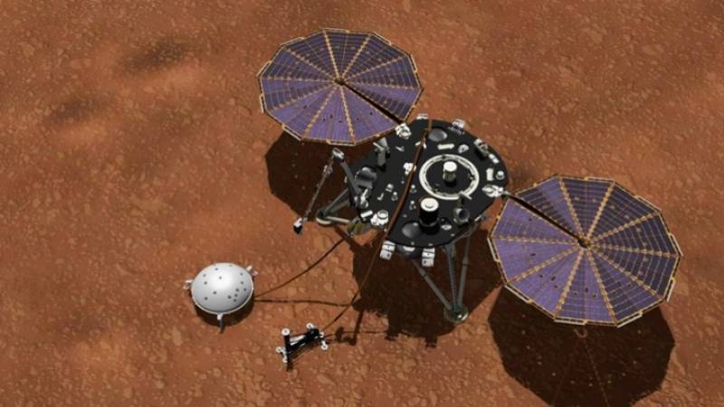 Μετεωρολογικός σταθμός μεταδίδει τον καιρό από τον Αρη - Από -17 έως -95 βαθμοί Κελσίου