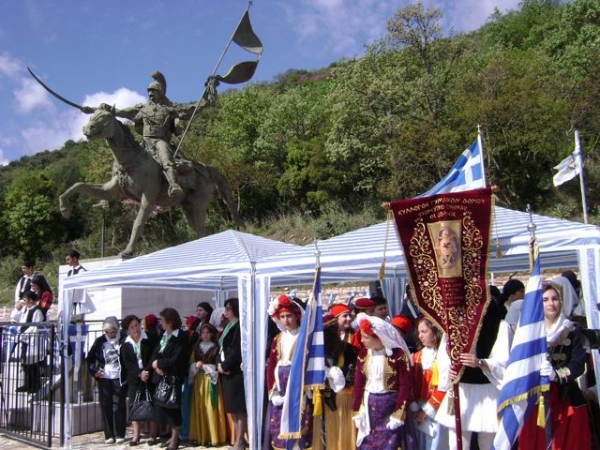  Φωτογραφίες από τη γιορτή στο Ραμοβούνι για την επέτειο της γέννησης του Κολοκοτρώνη  