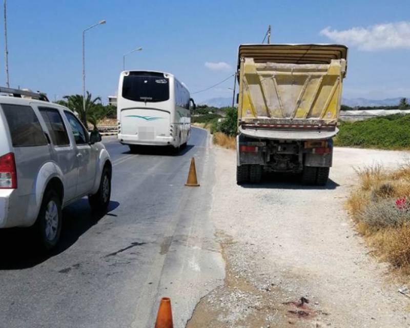 Τροχαίο δυστύχημα στην Κρήτη: Ποδήλατο συγκρούστηκε με φορτηγό - Μια νεκρή