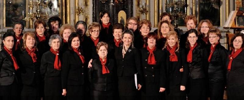 Πατρινή γυναικεία βυζαντινή χορωδία στους Ταξιάρχες