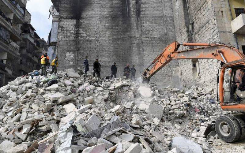 Τραγωδία με 11 νεκρούς από κατάρρευση κτιρίου στο Χαλέπι