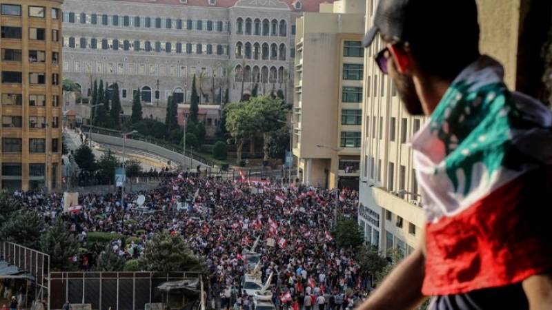Νέα αντικυβερνητική διαδήλωση στον Λίβανο - Κλειστές οι τράπεζες