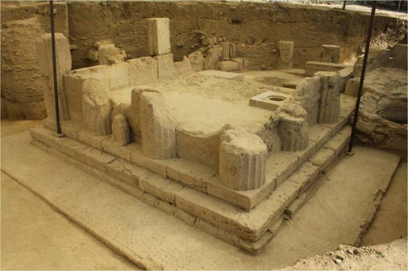 Αποκατάσταση του ναΐσκου της Παναγίτσας στην Αρχαία Θουρία