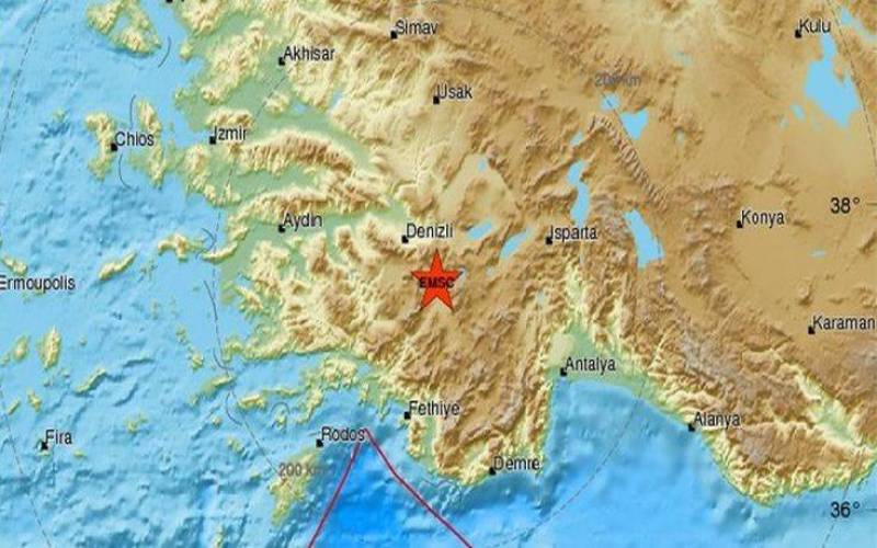 Σεισμός 4,9 Ρίχτερ στην Τουρκία - «Κουνήθηκαν» και τα Δωδεκάνησα