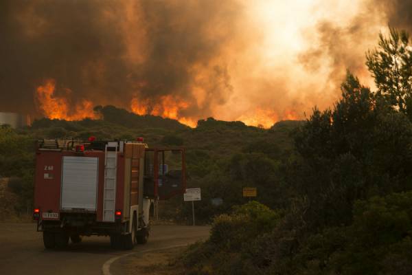 Πολύ υψηλός κίνδυνος για πυρκαγιά τη Δευτέρα στην Πελοπόννησο