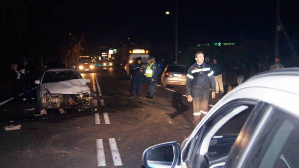 Σύγκρουση 4 οχημάτων στην ΕΟ Αργους - Ναυπλίου