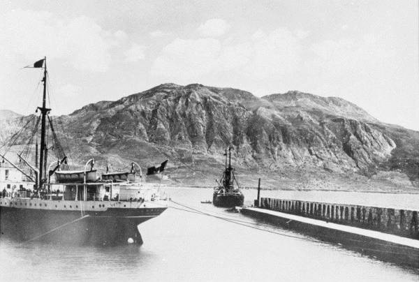 Εικόνα από το λιμάνι του Μεσοπολέμου
