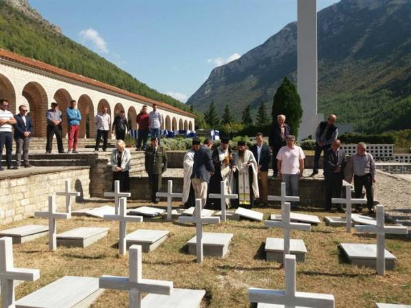 Ενταφιάστηκαν στην Κλεισούρα οι 573 νεκροί του ελληνοϊταλικού πολέμου