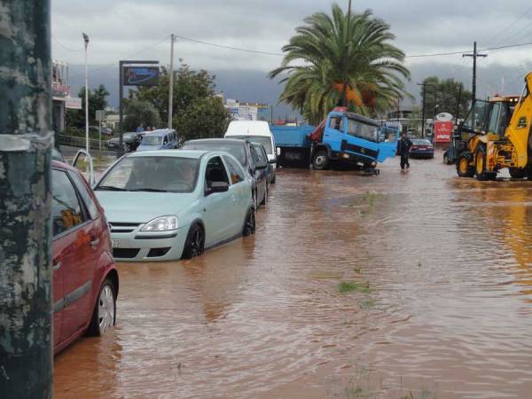 Πλημμυρόπληκτοι δήμοι  Καλαμάτα και Μεσσήνη