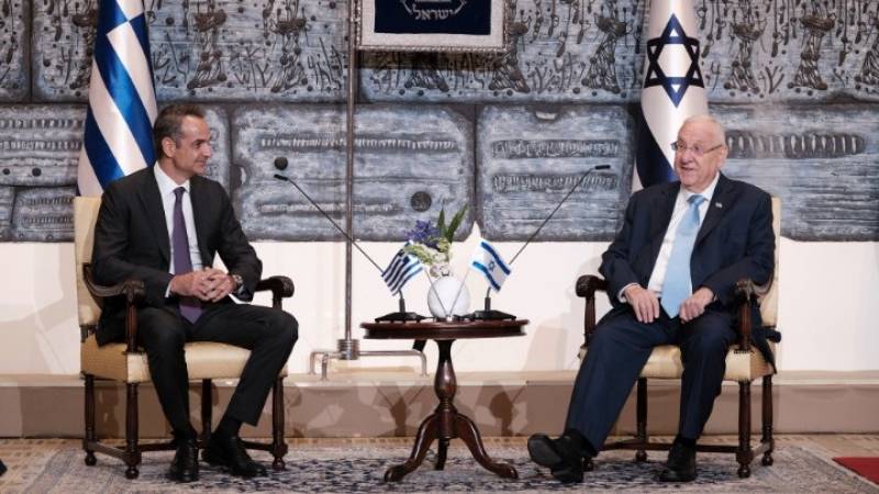 Η εμβάθυνση των σχέσεων Ελλάδας-Ισραήλ στο επίκεντρο της συνάντησης Μητσοτάκη-Ριβλίν