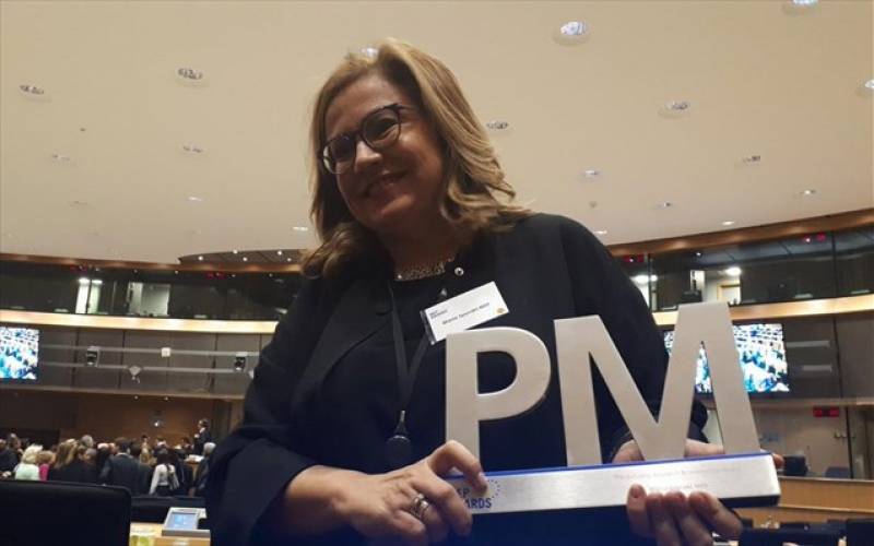 Η Μ. Σπυράκη βραβεύτηκε ως «ευρωβουλευτής της χρονιάς»