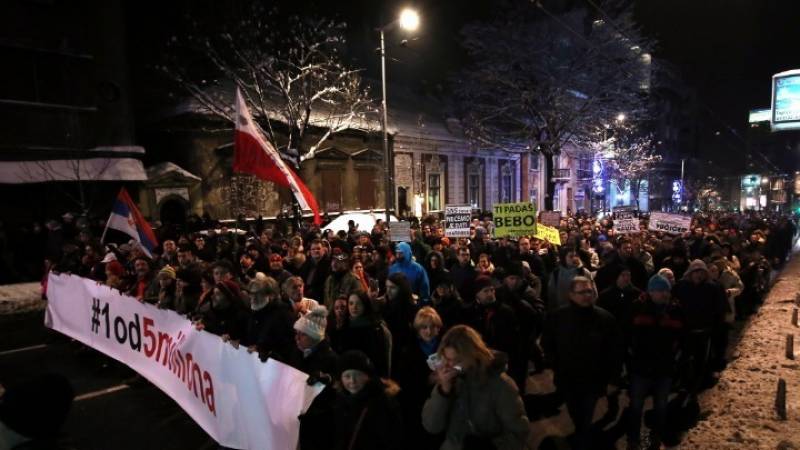 Σερβία: Η αντιπολίτευση θα μποϊκοτάρει τις συνεδριάσεις του κοινοβουλίου