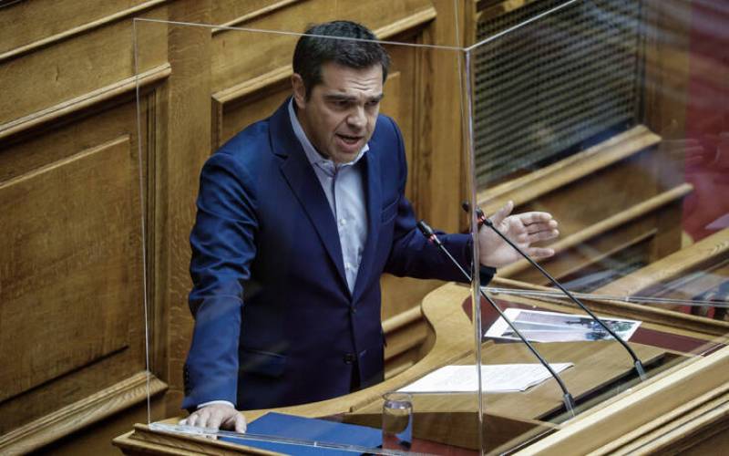 Παρέμβαση του Αλ. Τσίπρα στη Βουλή για τα ελληνοτουρκικά (Βίντεο)
