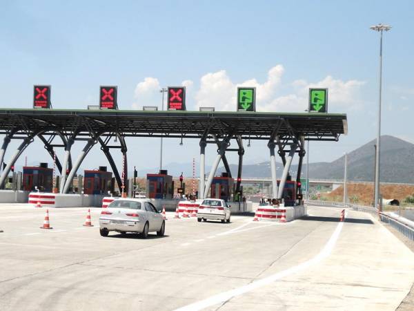 Αλλαγές στις τιμές των διοδίων στον αυτοκινητόδρομο Κόρινθος - Τρίπολη - Καλαμάτα