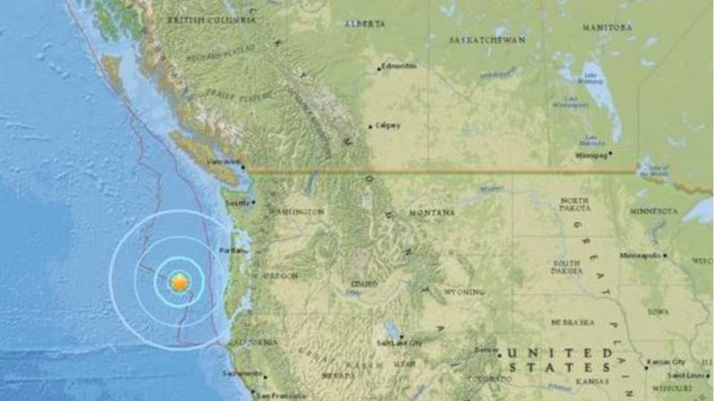 ΗΠΑ: Σεισμός 6,3 βαθμών δυτικά του Όρεγκον