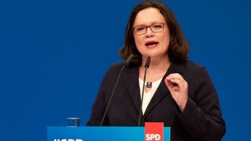 Η επικεφαλής του SPD αναγγέλλει επίθεση εναντίον ακροδεξιών ενόψει ευρωεκλογών