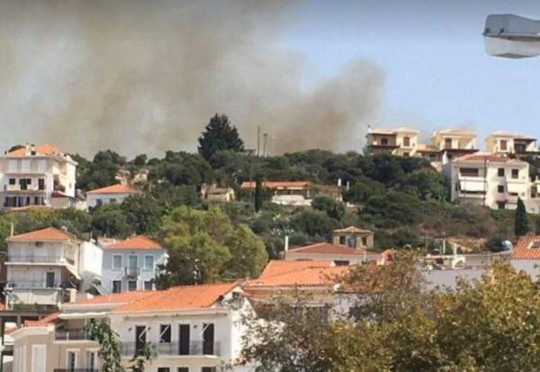 Μεσσηνία: Πυρκαγιά κοντά στη δεξαμενή της Πύλου
